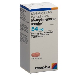 METHYLPHENIDAT Mepha depotabs 54 mg bte 30 pce