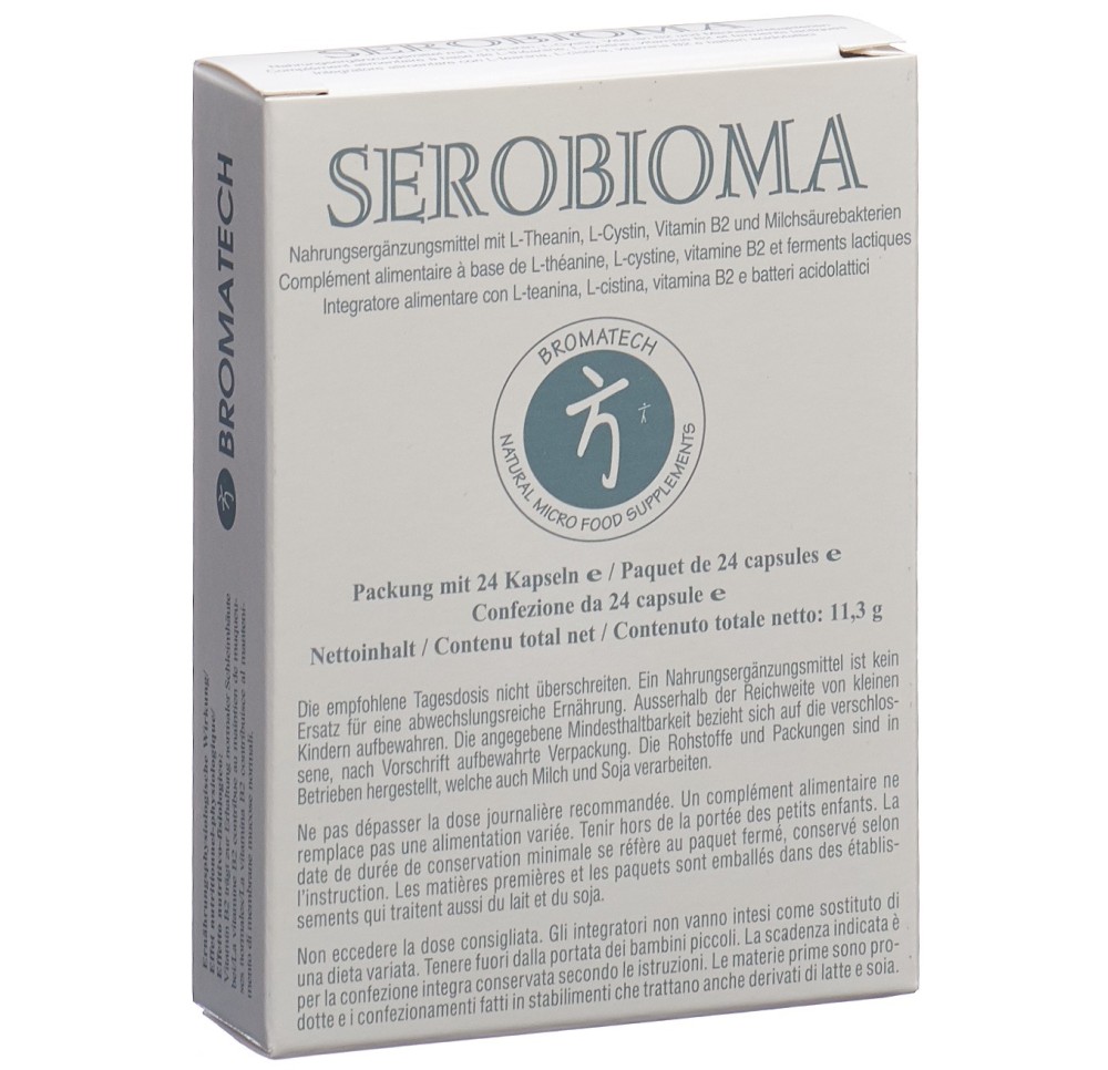 SEROBIOMA BROMATECH caps blist 24 pce SEROBIOMA BROMATECH caps blist 24 pce