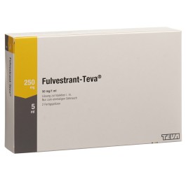 FULVESTRANT Teva sol inj 250 mg/5ml ser pré 2 pce