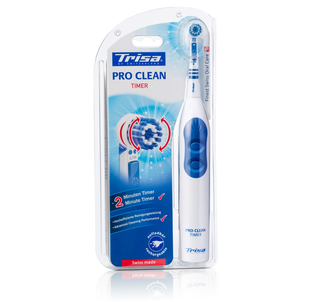 TRISA brosse dents électrique Pro Clean Timer TRISA brosse dents électrique Pro Clean Timer