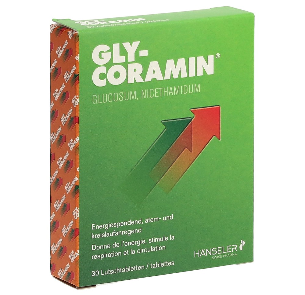 GLY-CORAMIN cpr sucer 125 mg 30 pce