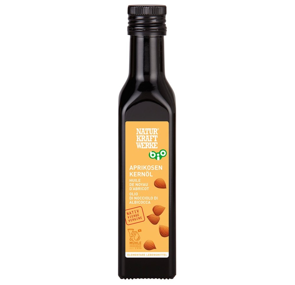 NATURKRAFTWERKE Huile noyau d'abricot bio 250 ml NATURKRAFTWERKE Huile noyau d'abricot bio 250 ml
