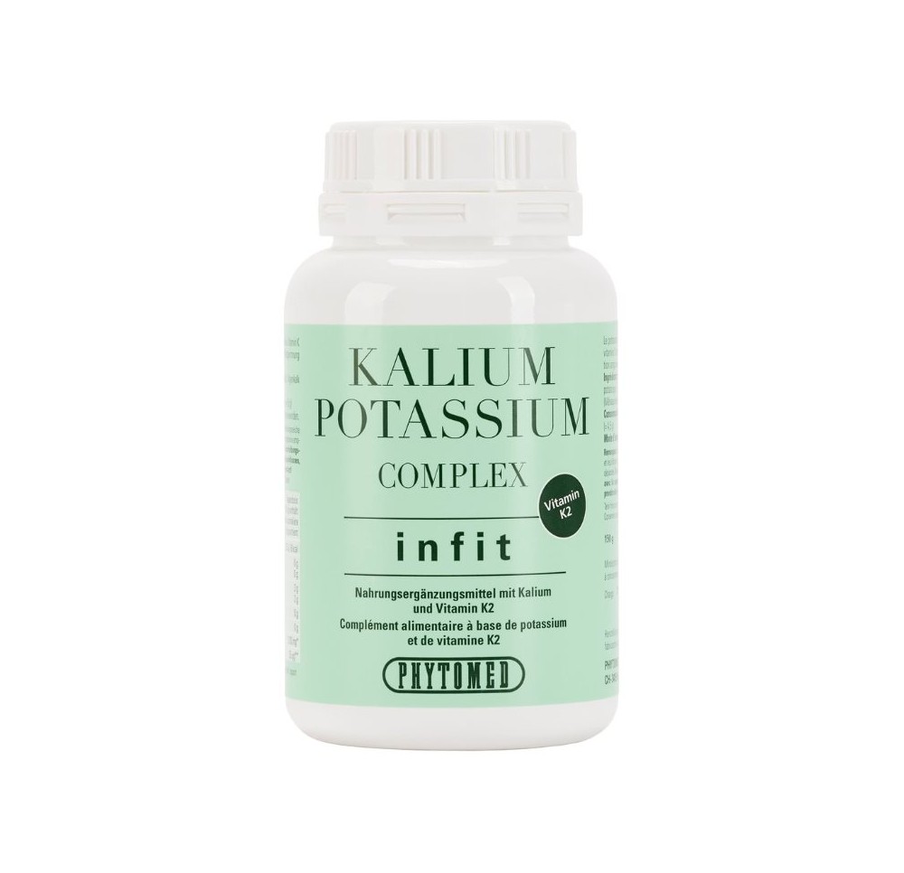 PHYTOMED Infit Potassium Complex pdr +Vit K2 150 g PHYTOMED Infit Potassium Complex pdr +Vit K2 150 g