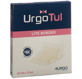 URGOTÜL lite border pansement vuln 6.5x10cm 10 pce