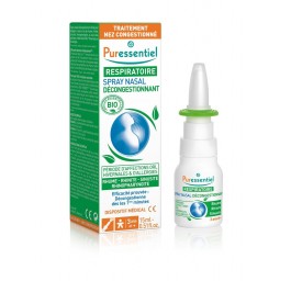 PURESSENTIEL spray nasal décong respi 15 ml