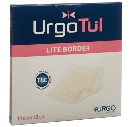 URGOTÜL lite border pansement vuln 10x12cm 10 pce