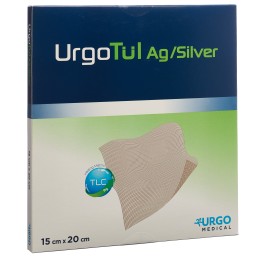 URGOTÜL silver pansement vulnéraire 15x20cm 5 pce