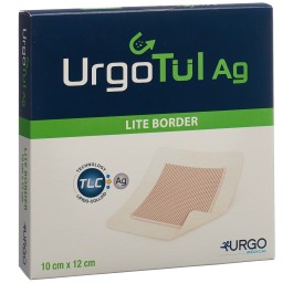 URGOTÜL ag lite border pansem vuln 10x12cm 10 pce
