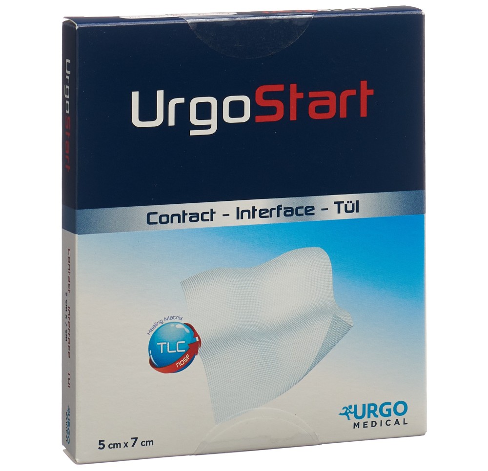 URGOSTART tül pansement vulnéraire 5x7cm 10 pce