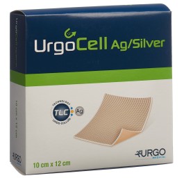 URGOCELL silver pansement vulnérai 10x12cm 10 pce