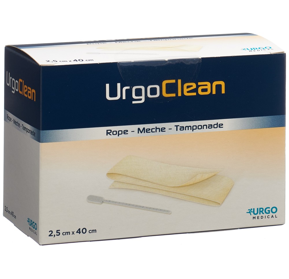 URGOCLEAN mèches plates 2.5x40cm 5 pce
