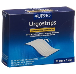 URGOSTRIPS bandelettes 75x3mm 50 x 5 pce