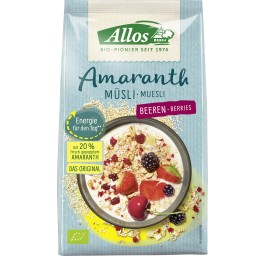 ALLOS muesli à l'amarante et aux baies 375 g