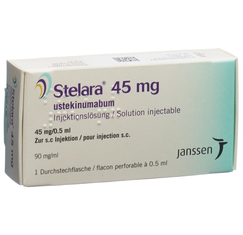 STELARA sol inj 45 mg/0.5ml flac STELARA sol inj 45 mg/0.5ml flac