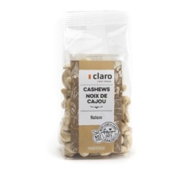 CLARO noix de cajou nature fairtr bio sach 120 g