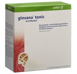 GINSANA Tonic avec alcool 2 fl 250 ml