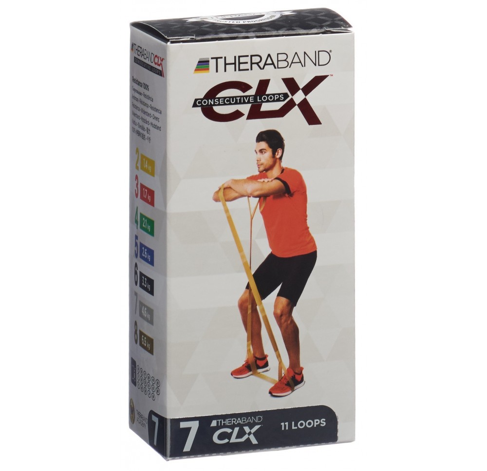 THERA BAND CLX11 Loops 4.6kg silber superstark