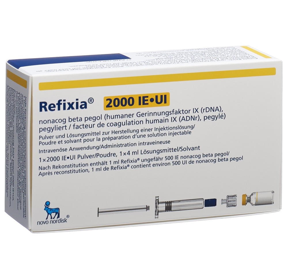 REFIXIA subst sèche 2000 UI c solv flac