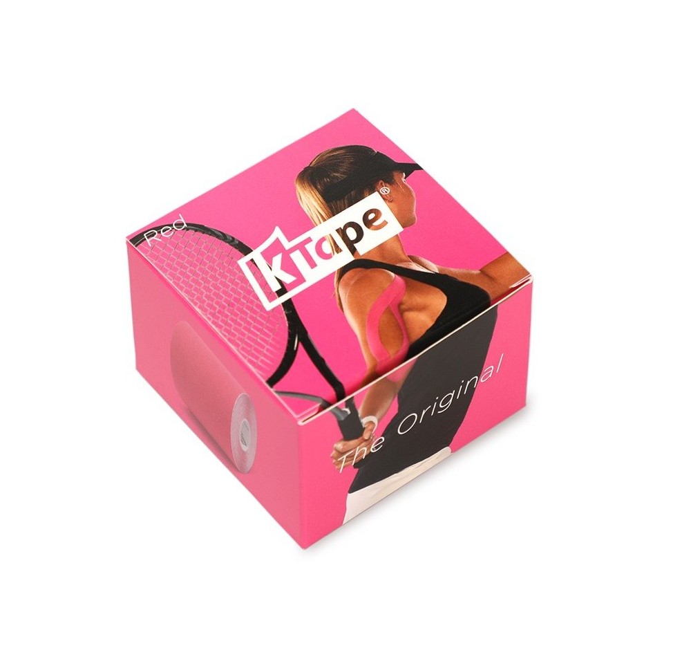 K-TAPE 5cmx5m rouge rouleau