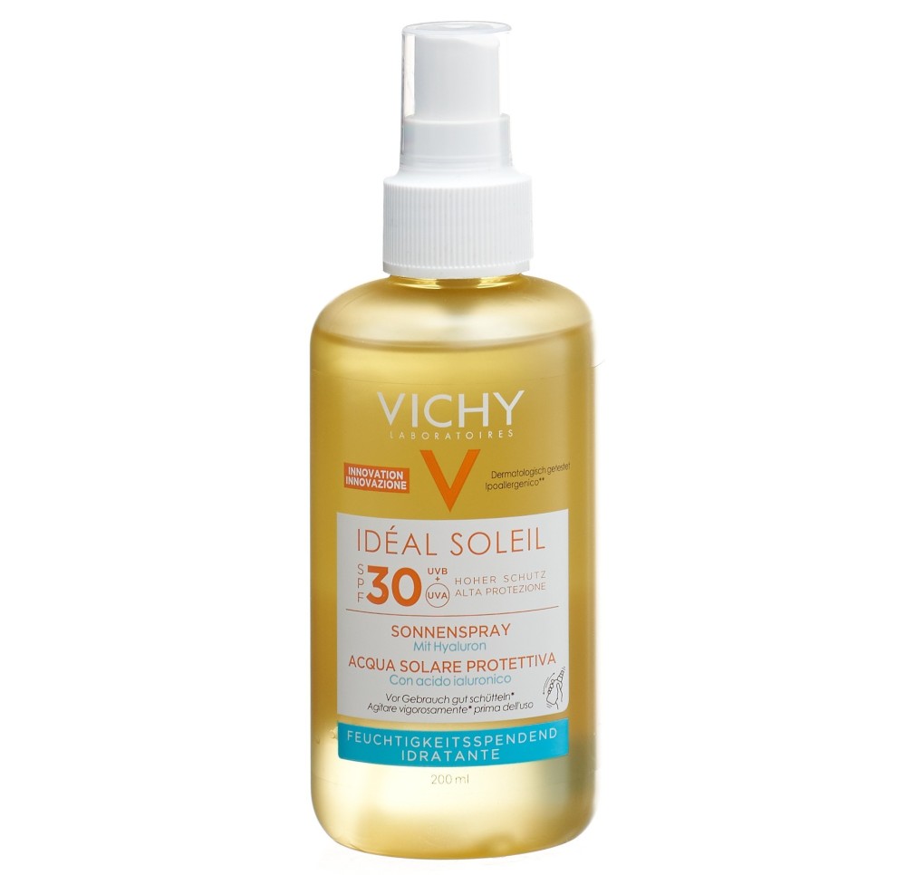 VICHY Ideal Soleil Eau Protectrice Hy SPF30 200 ml