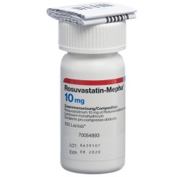 ROSUVASTATIN Mepha cpr pell 10 mg bte 100 pce