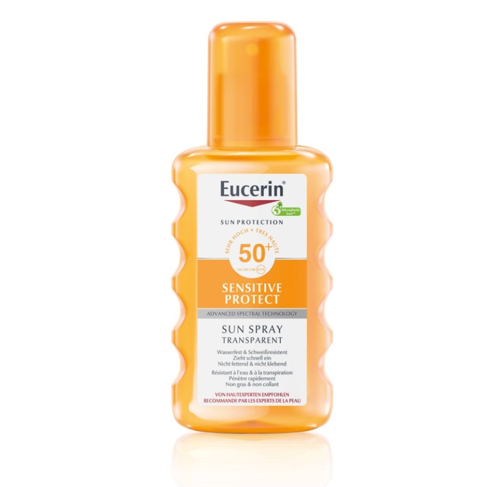 EUCERIN SUN Body Spr Sens Protect tr SPF50 200 ml