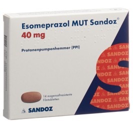 ESOMEPRAZOLE MUT Sandoz cpr pell 40 mg 14 pce