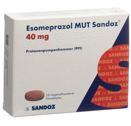 ESOMEPRAZOLE MUT Sandoz cpr pell 40 mg 28 pce