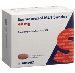 ESOMEPRAZOLE MUT Sandoz cpr pell 40 mg 56 pce