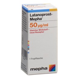 LATANOPROST Mepha gtt opht 50 mcg/ml fl 2.5 ml