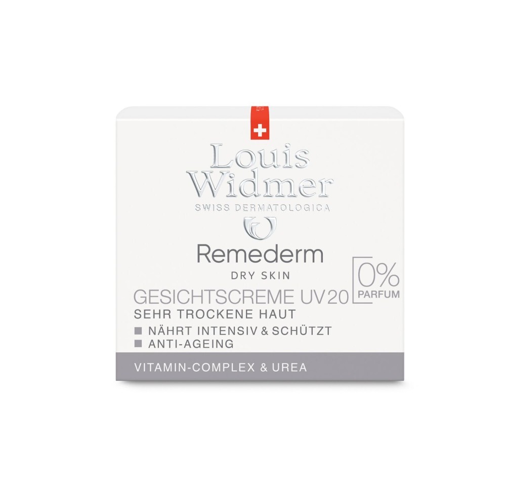 WIDMER Remederm crème visage UV20 s parf 50 ml