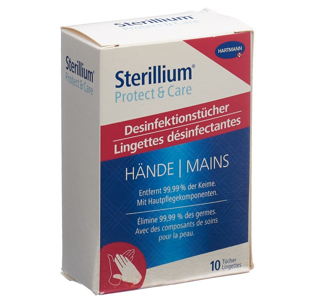 STERILLIUM Protect&Care Tissue mains 10 pce