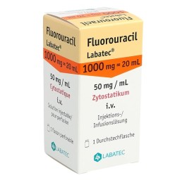 FLUOROURACIL Labatec 1000 mg/20ml flac 20 ml