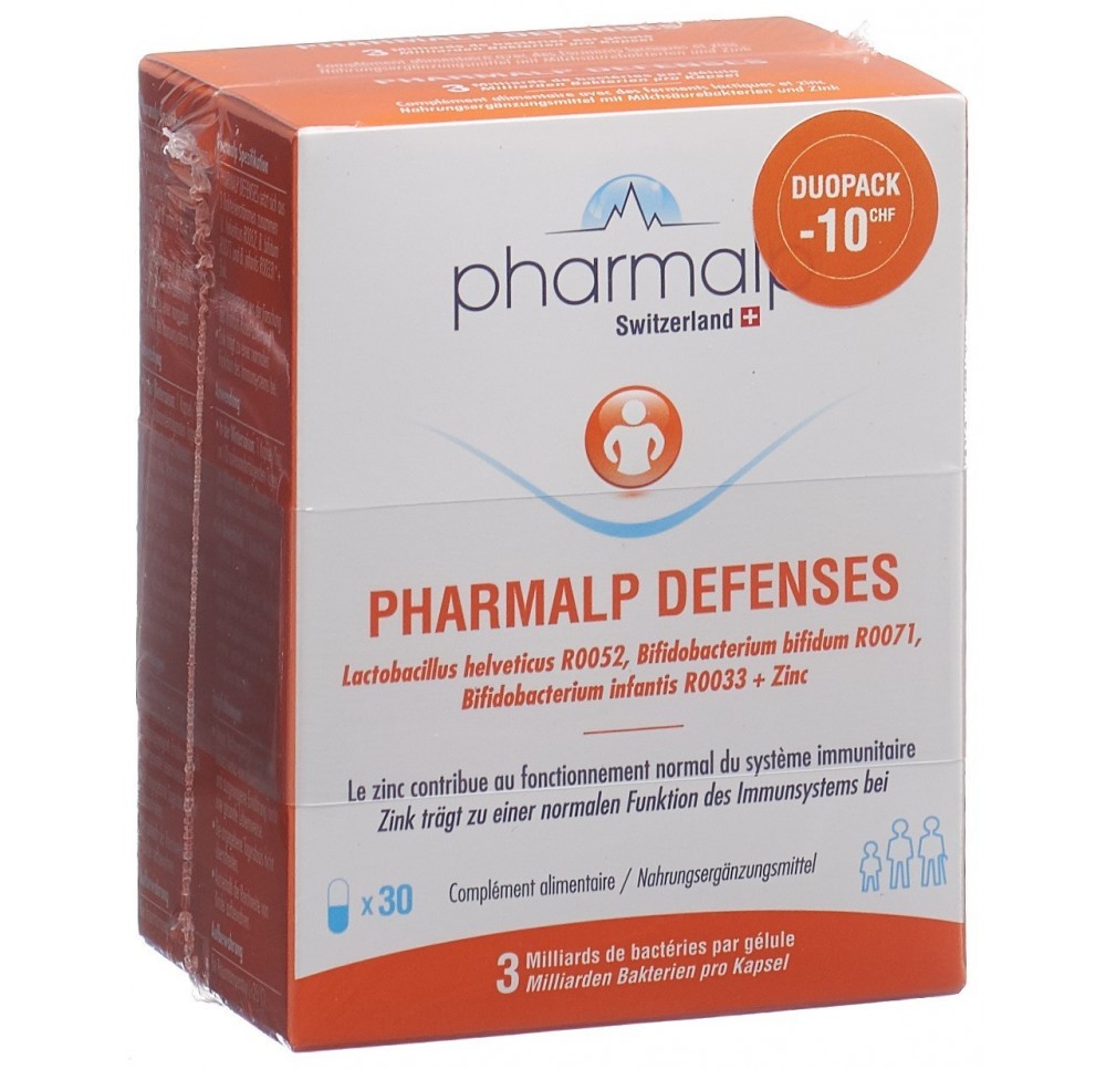 PHARMALP DEFENSES caps DUO PACKS 2 x 30 pce