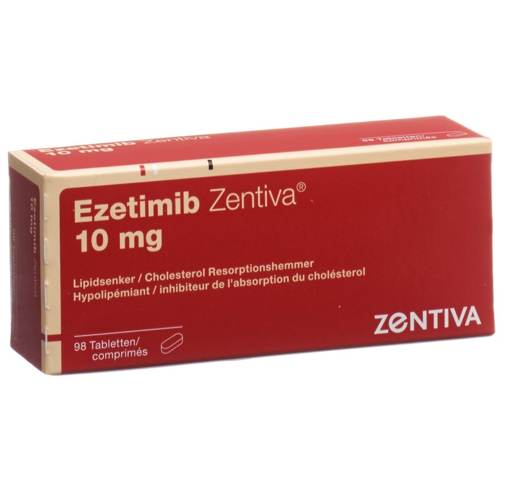 EZETIMIB Zentiva cpr 10 mg 98 pce EZETIMIB Zentiva cpr 10 mg 98 pce
