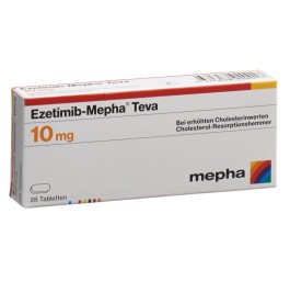 EZETIMIB Mepha Teva cpr 10 mg 28 pce