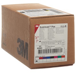 3M scotchcast plus 7.5cmx3.65m blanc 10 pce
