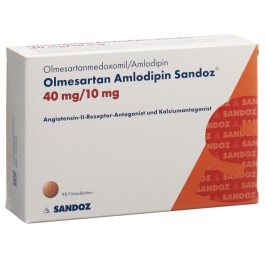 OLMESARTAN AMLODIPIN Sandoz 40/10 mg 98 pce