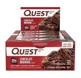 QUEST BAR barre Chocolate Brownie 12 x 60 g