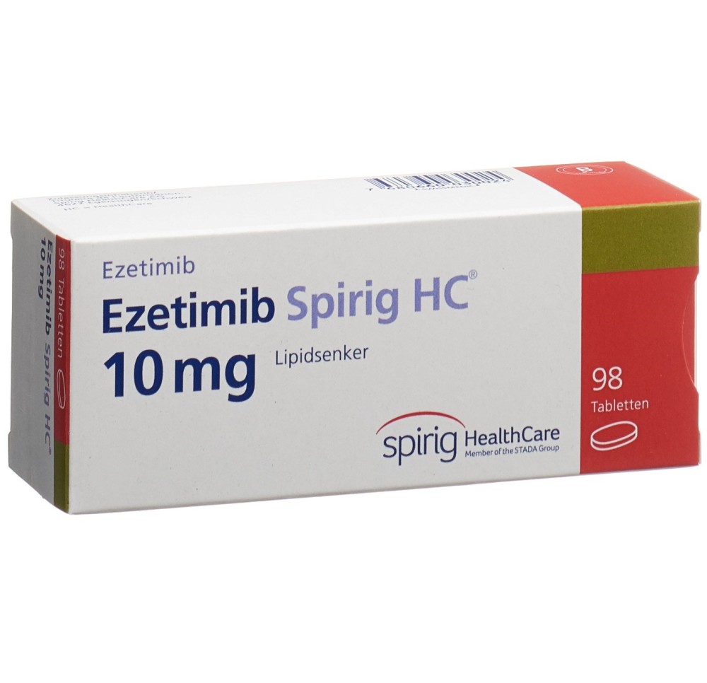 EZETIMIB Spirig HC cpr 10 mg 98 pce EZETIMIB Spirig HC cpr 10 mg 98 pce