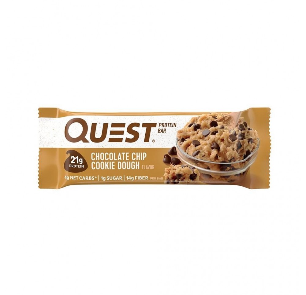 QUEST BAR barre Choco Chip Cookie Dough 60 g