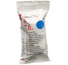 3M scotchcast plus 7.6cmx3.65m bleu