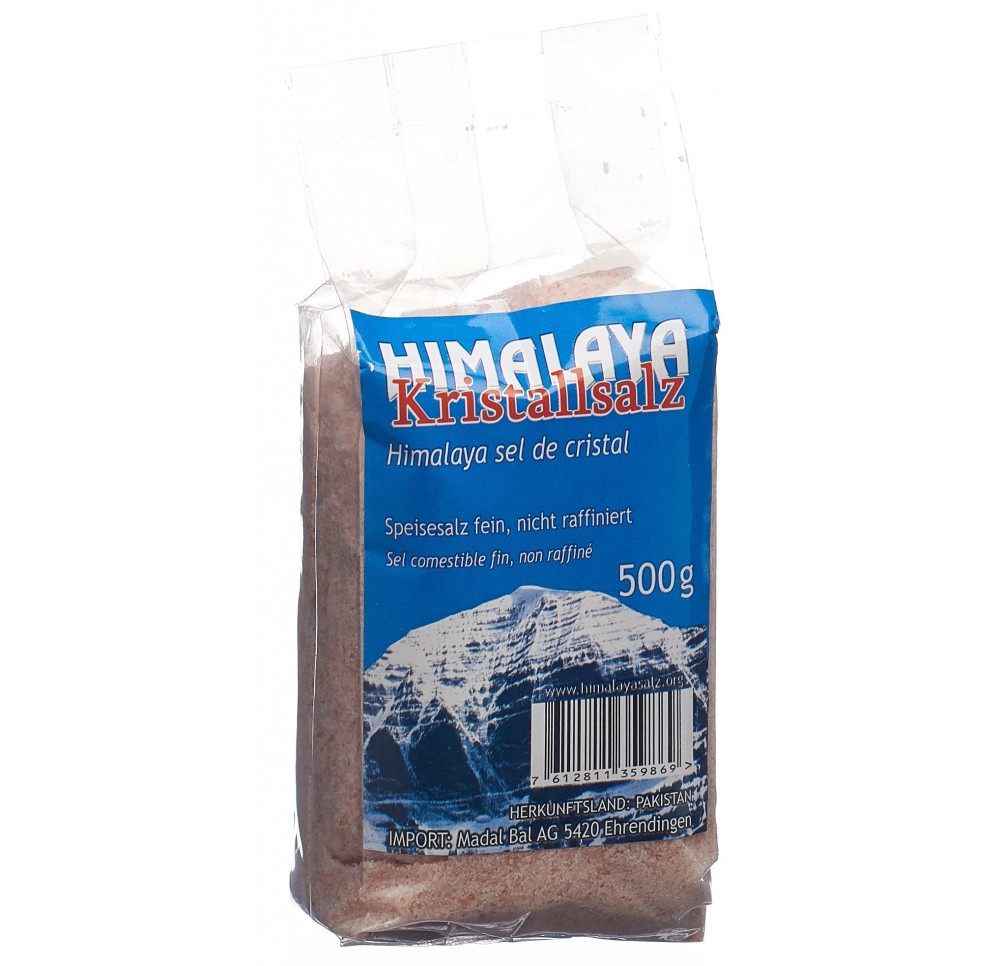 MADAL BAL Himalaya sel de cristal fin moulu 500 g