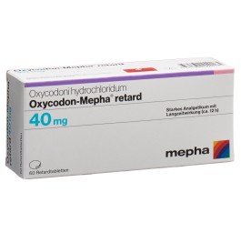 OXYCODON Mepha cpr ret 40 mg 60 pce