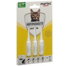 MARTEC PET CARE spot ANTIP pour chats 3 x 1 ml