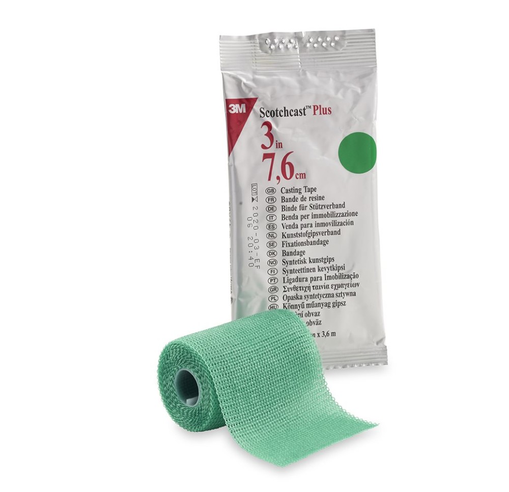 3M scotchcast plus 7.5cmx3.65m vert 10 pce