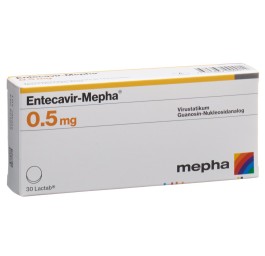 ENTECAVIR Mepha Lactab 0.5 mg 30 pce