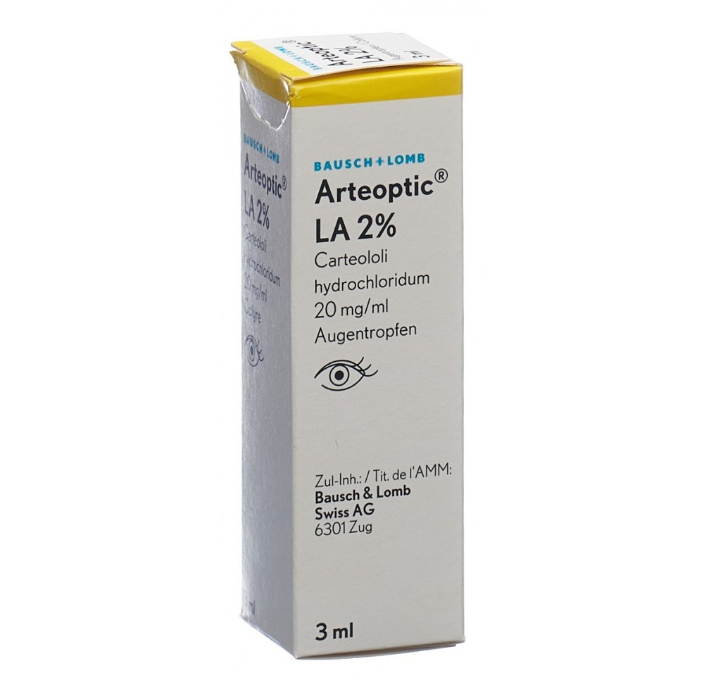 ARTEOPTIC LA gtt opht 2 % fl 3 ml