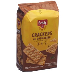SCHÄR Crackers al rosmarino sans gluten 210 g