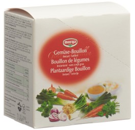 MORGA bouillon de légumes sans graisse 20 x 4 g